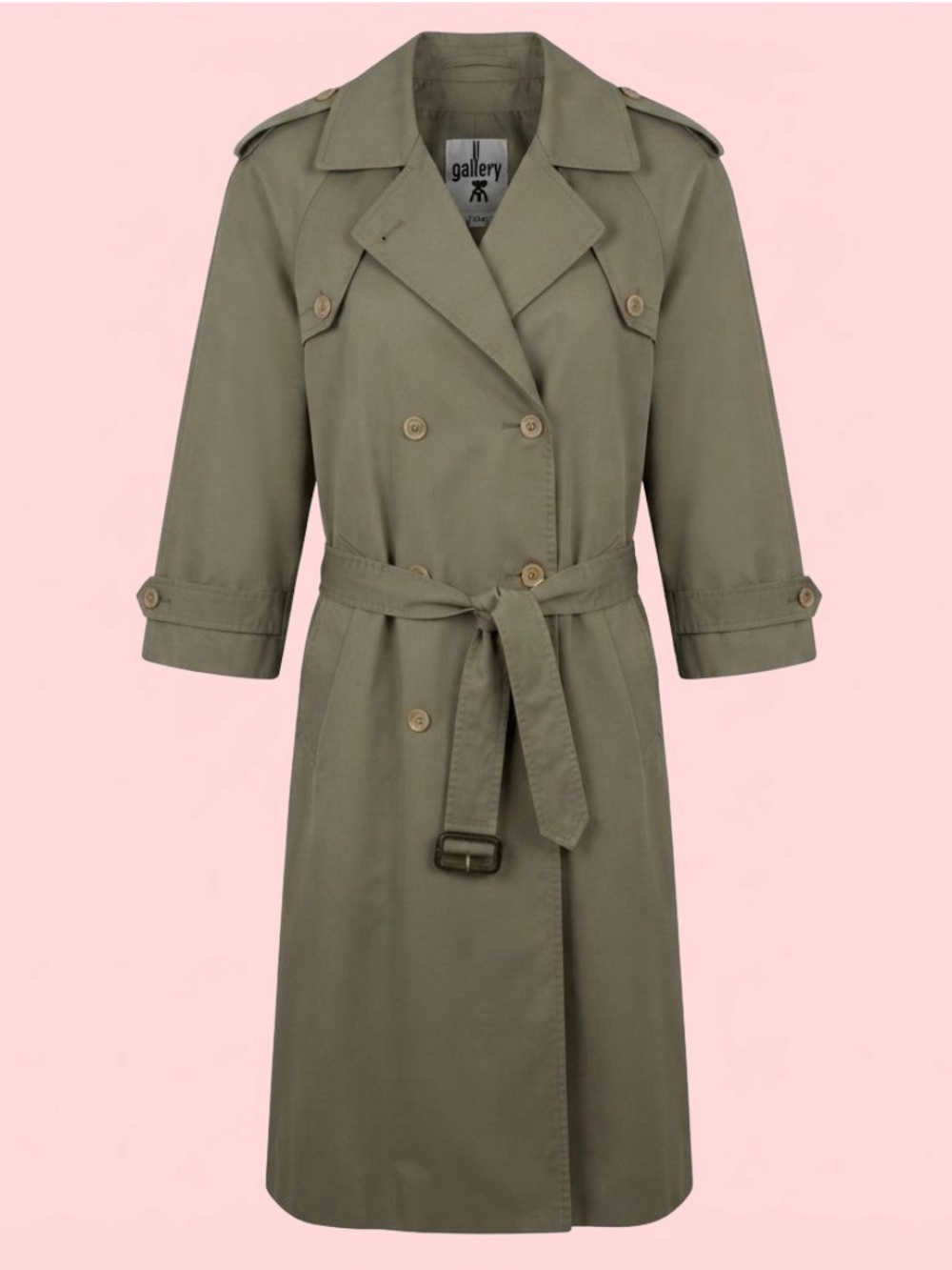 🍂📚 J. Gallery Petite Vintage Trench — Back to School Layer 📚🍂